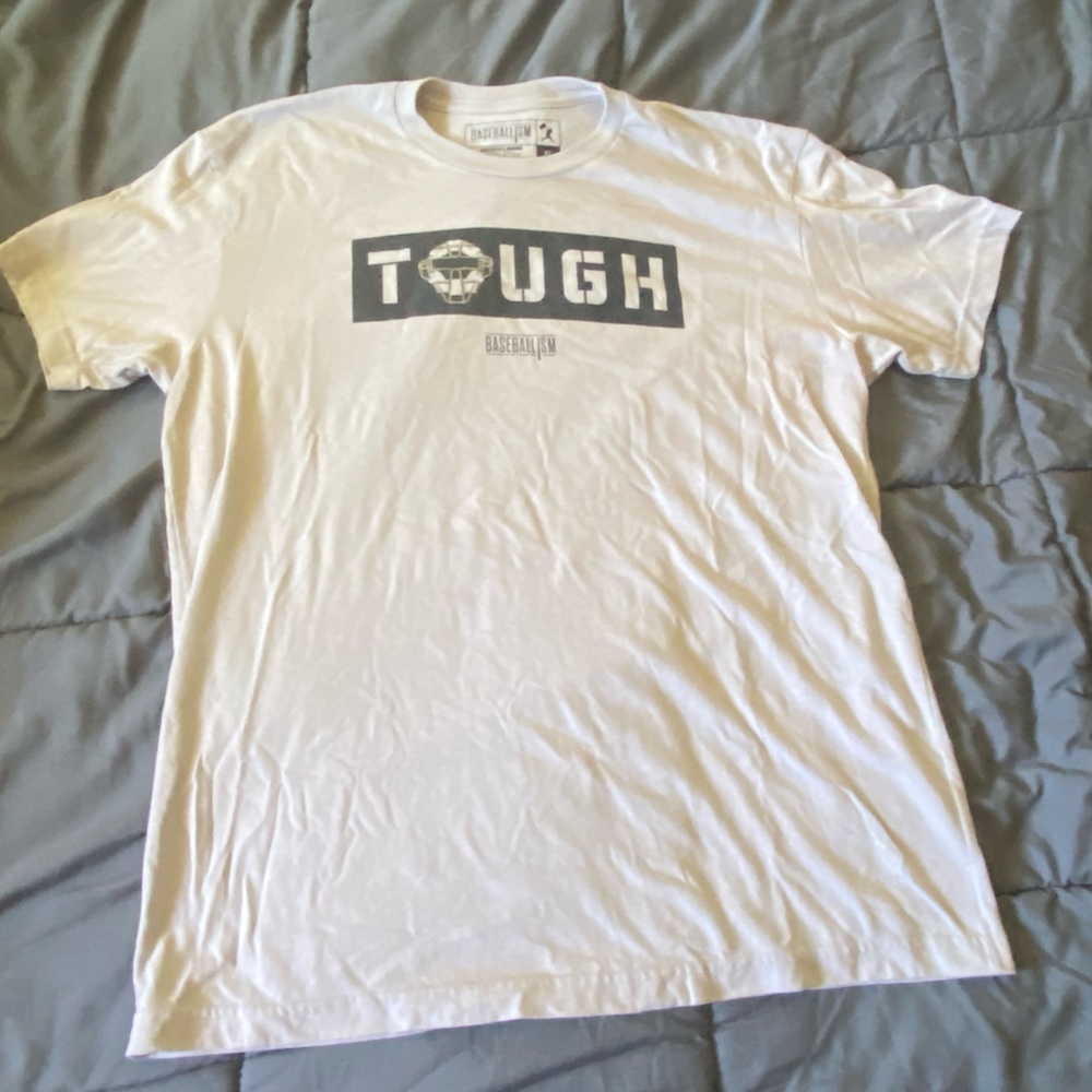 Baseballism “Tough” catcher T-Shirt, size XL